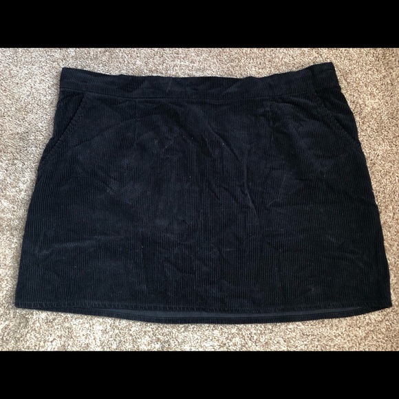 High Waisted Corduroy Skirt - Picture 2 of 3